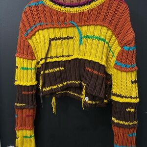 Zara Colorful Knit Women's Sweater